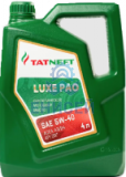 Масло моторное Татнефть LUXE 5W-40 (4л) синт. API SN*, ACEA A3/В4 